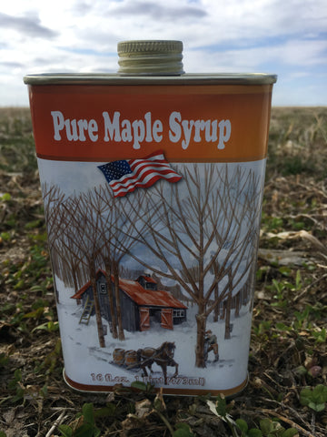 SapSational Pure Organic Maple Syrup Cans